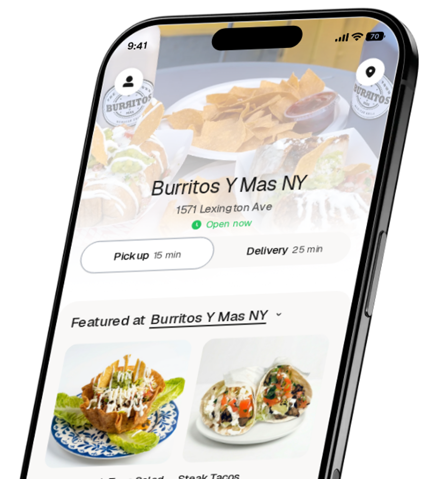 Burritos Y Mas NY app preview