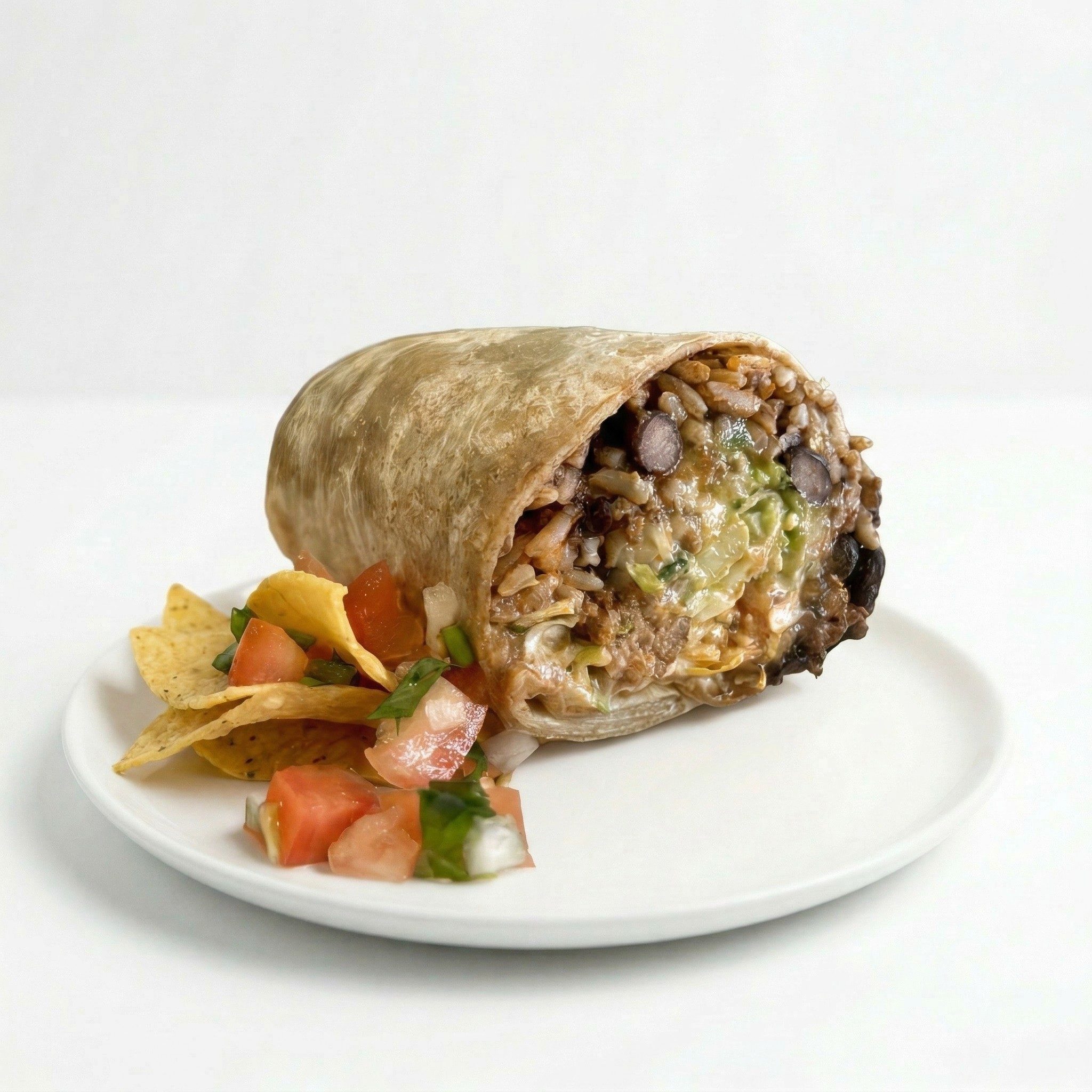 BBQ Pork Burrito.