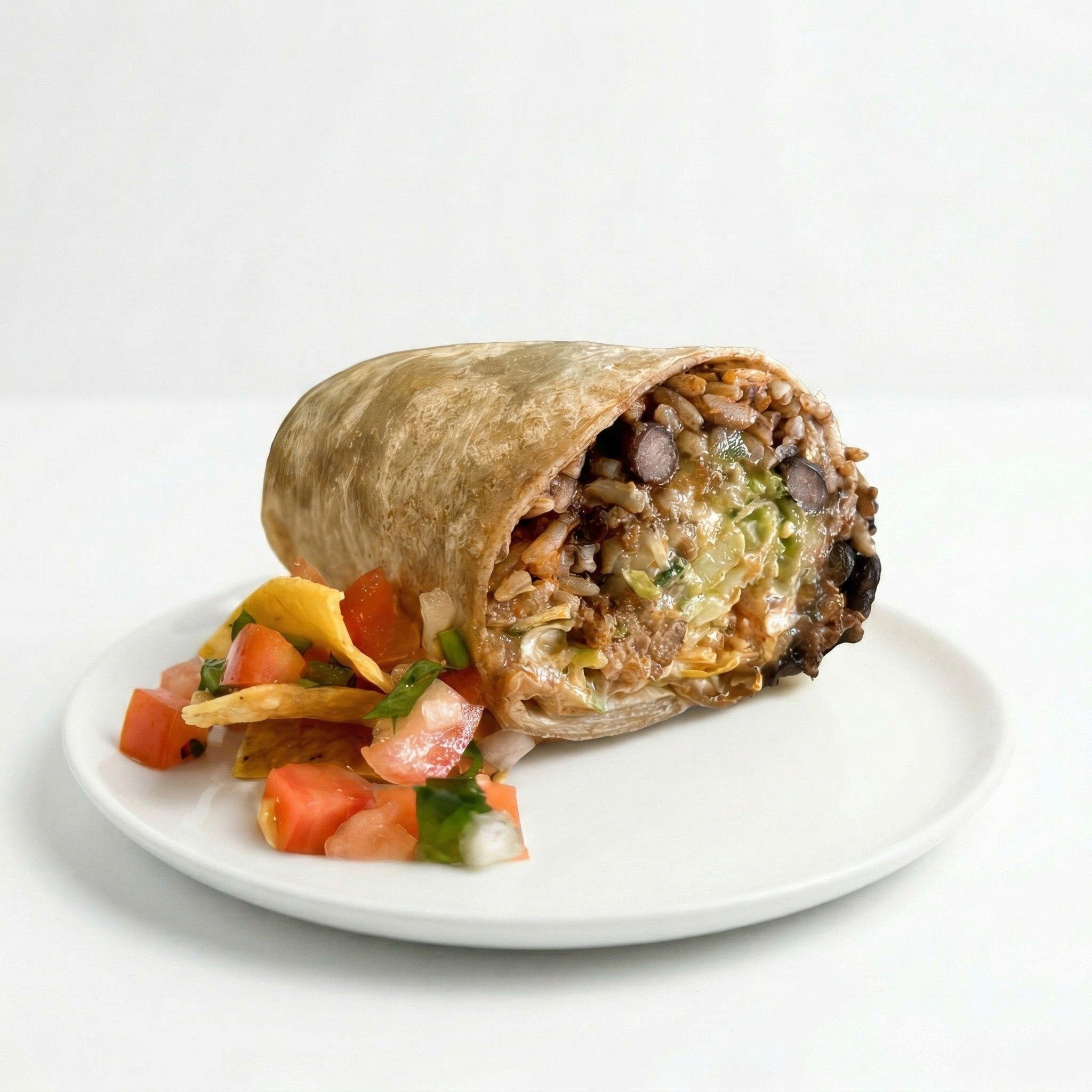 Chicken Stew Burrito.