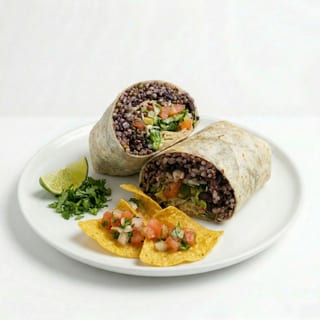 Mixed Vegetables Burrito