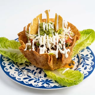 Seitan Taco Salad