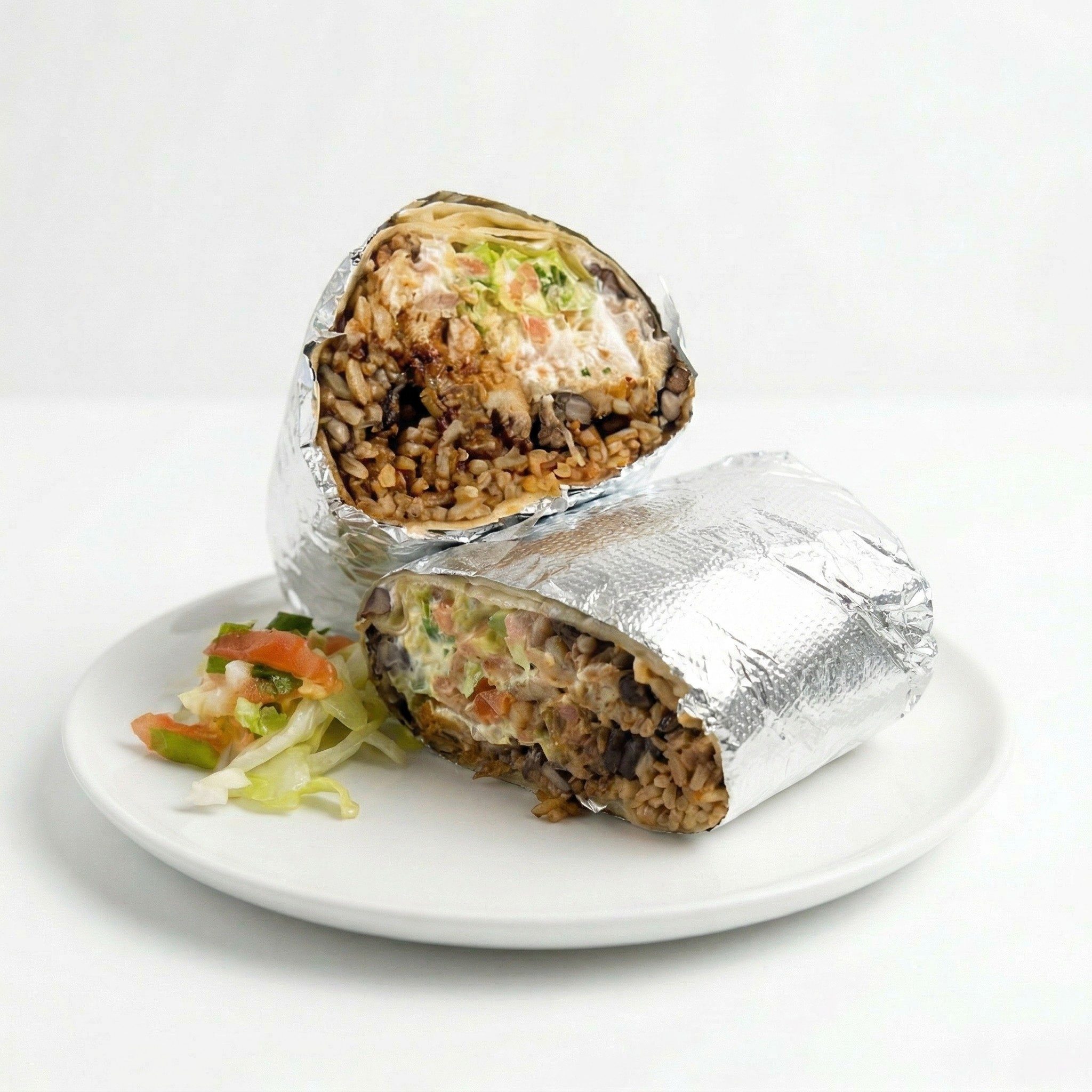 Ground Beef Burrito.