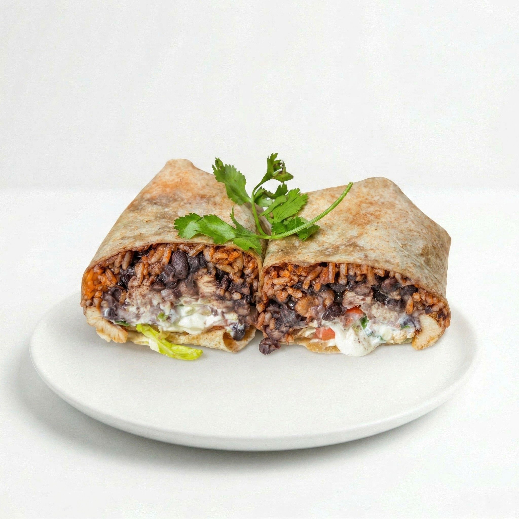Grilled Chicken Burrito.