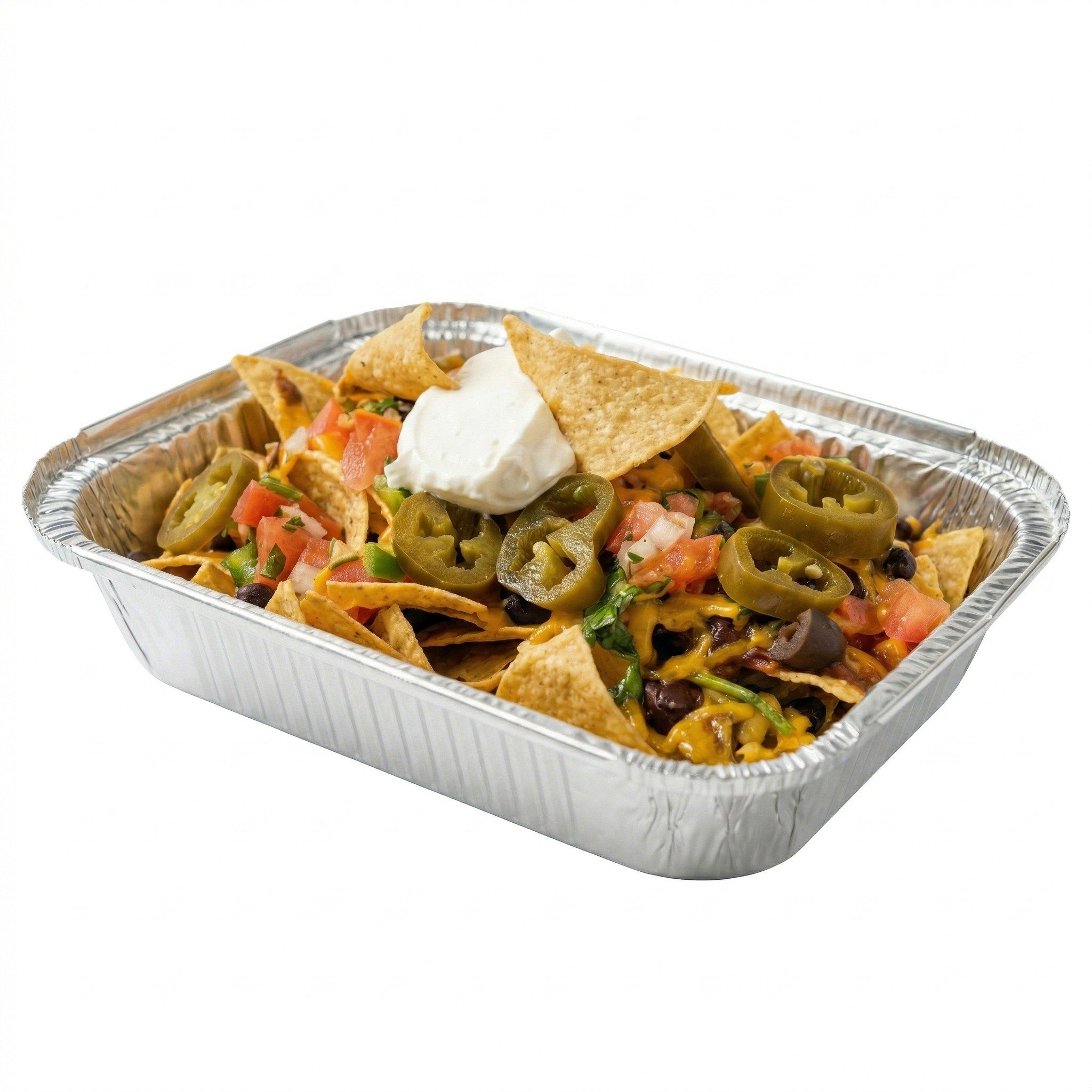 Vegan Chili Nachos.