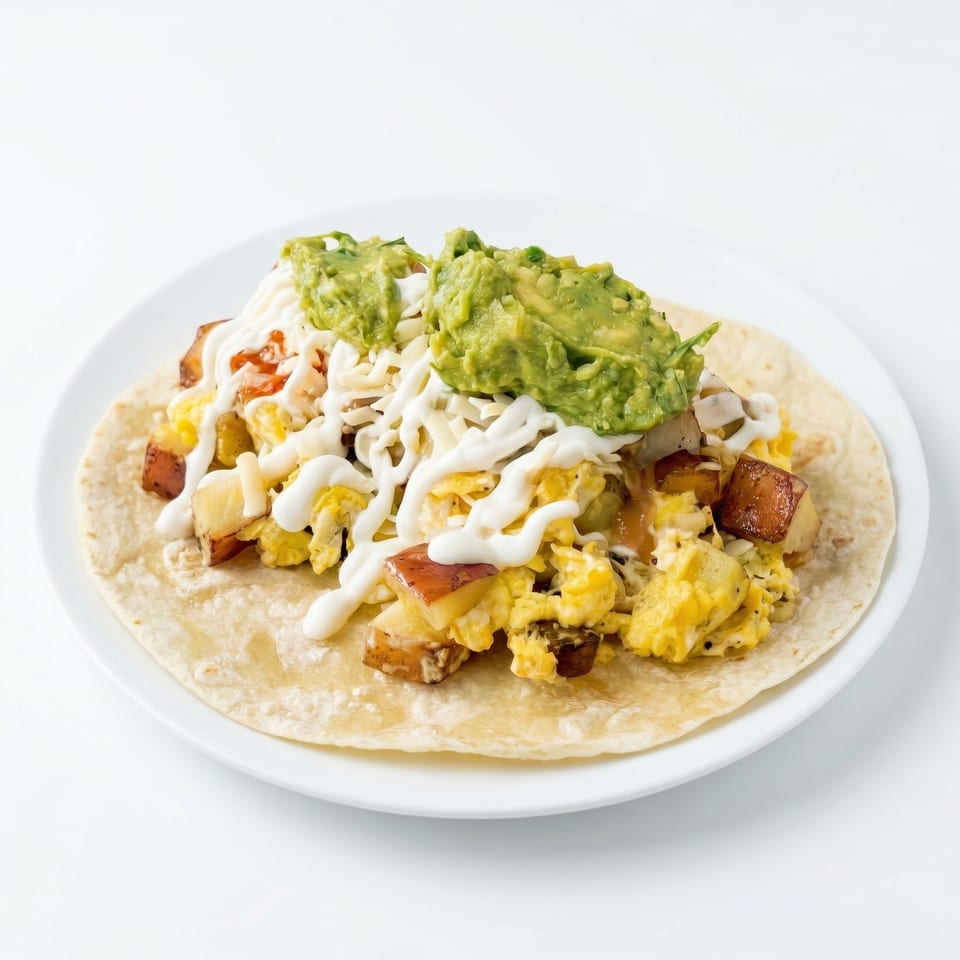 Delicious Breakfast Burrito