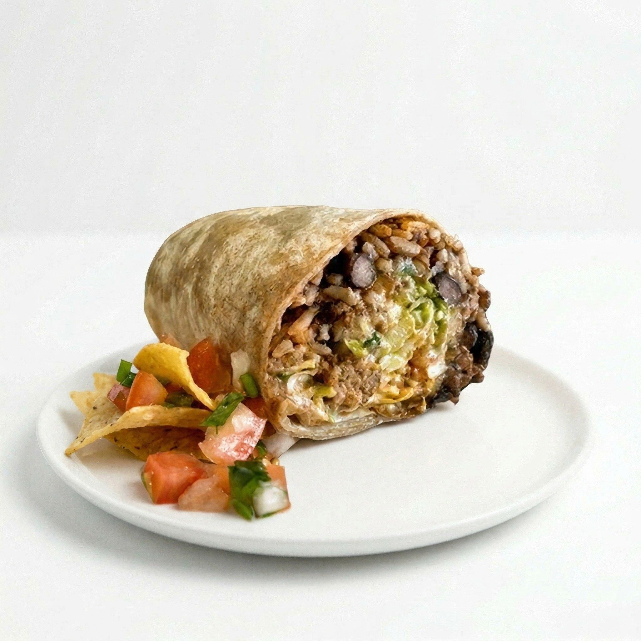 Chicken BBQ Burrito.